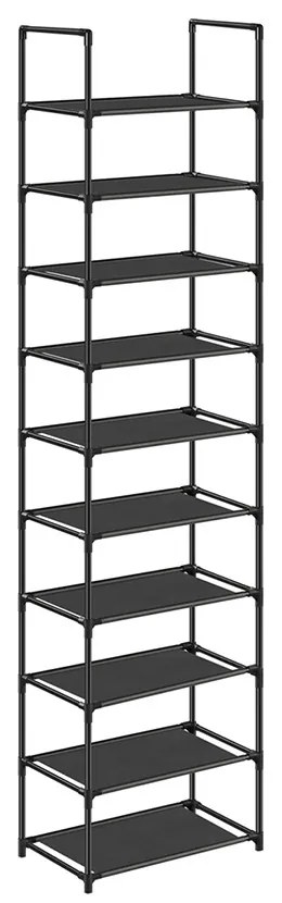 10-poschodový stojan na topánky 45x28x173cm