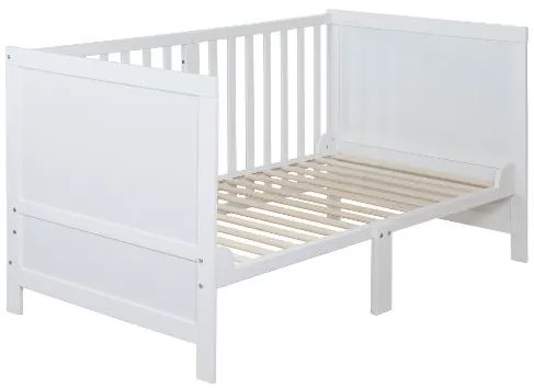 roba Kombinovaná detská postieľka Easy Sleep, 70 x 140 cm (biela)  (100396996)