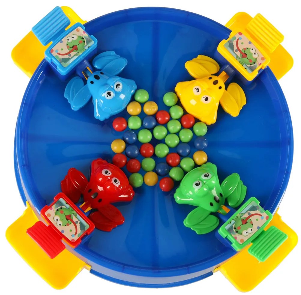 KIK Skákacia hra hladné žaby 4 hráči