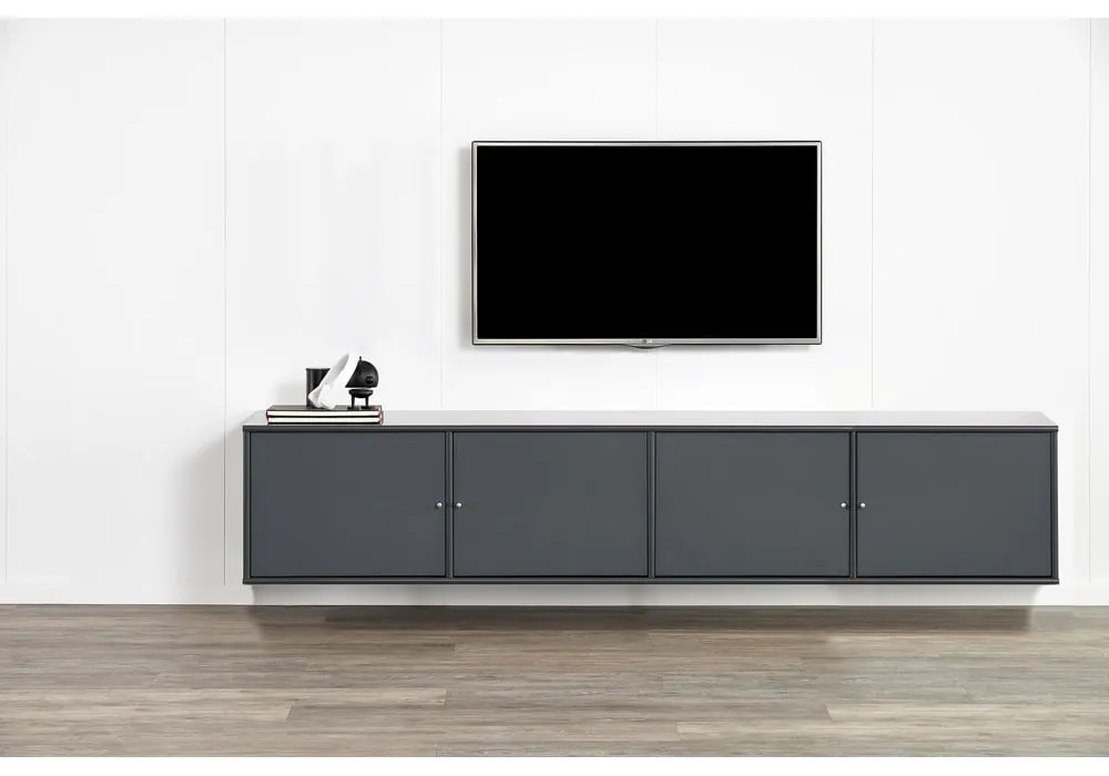 Antracitovosivá TV komoda Mistral 233