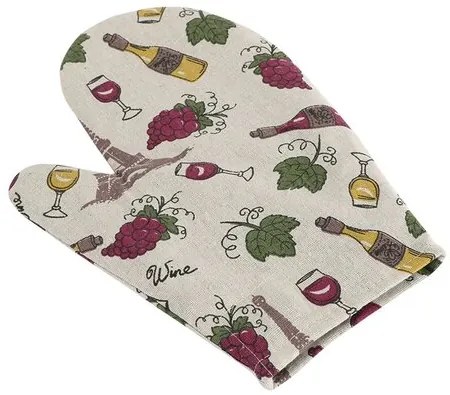 Bellatex Chňapka Dana Víno, 18 x 28 cm
