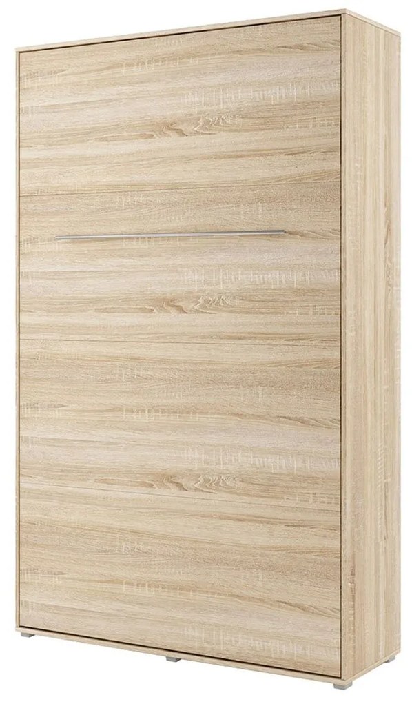 Sklápacia posteľ Concord Pro I, Farby: biely / biely lesk, Rozmer postele: 90x200