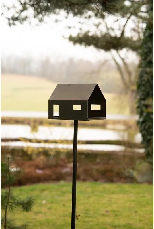 Casa Vtáčie kŕmidlo 30 x 21 x 23 cm, corten CORGARDEN 1040