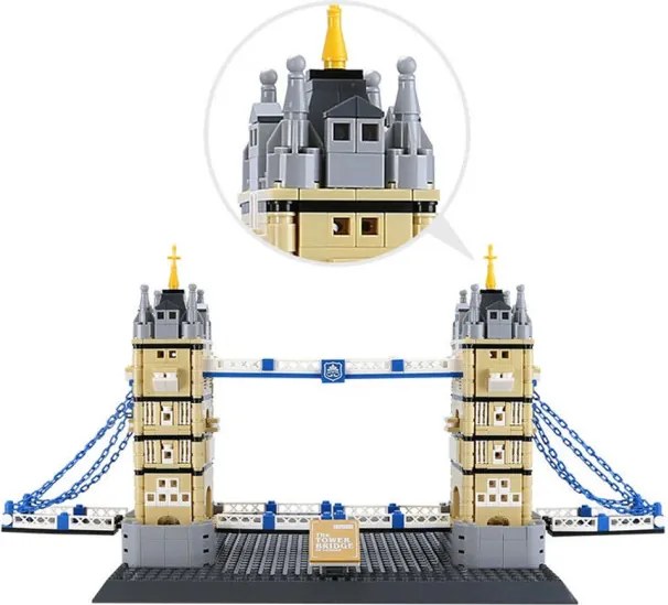 Stavebnica Tower Bridge Londýn - 969 dielikov