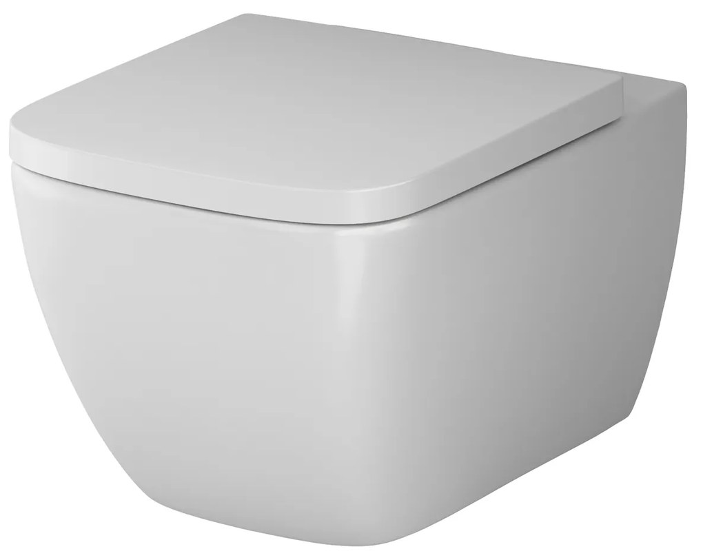 Závesné WC AM.PM Gem CGA1700SC bezokrajové, so sedadlom Microlift, biele