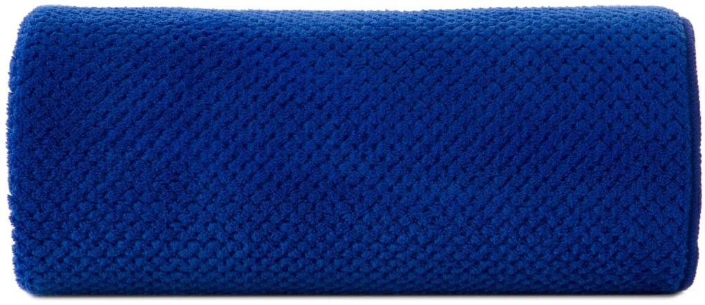 RÝCHLOSCHNÚCI UTERÁK Z MIKROVLÁKNA ZOE1 50X90 CM TMAVOMODRÁ