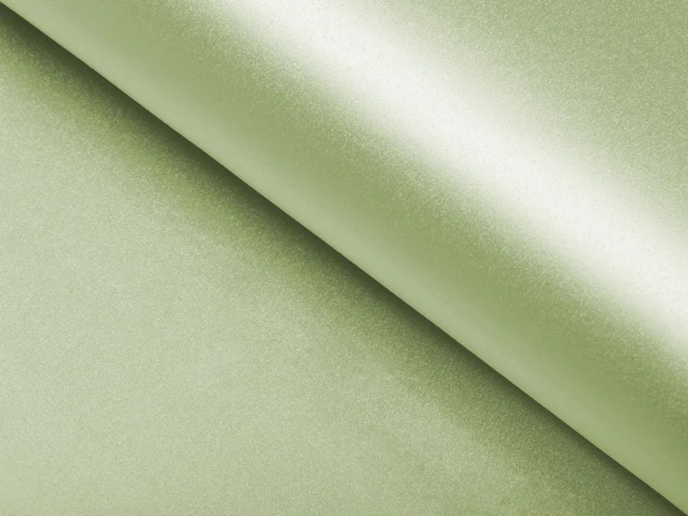 Biante Saténový oválny obrus polyesterový Satén LUX-025 Olivovo zelený 100x160 cm