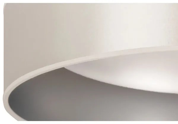 Duolla - LED Stropné svietidlo ROLLER LED/24W/230V pr. 45 cm strieborná