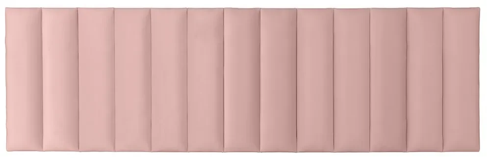 Čalúnený nástenný panel FRAME KRONOS 15x90 cm Farba: Svetlomodrá