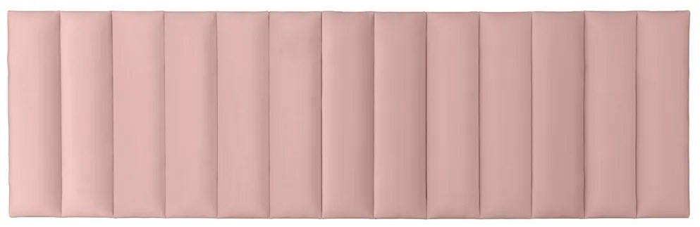 Čalúnený nástenný panel FRAME KRONOS 15x90 cm Farba: Svetlozelená
