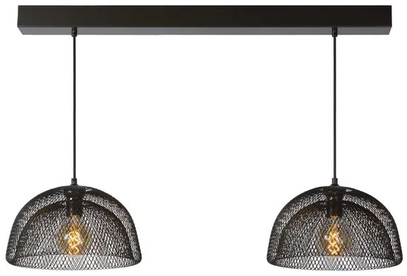 Lucide 78387/02/30 - Luster na lanku MESH 2xE27/60W/230V