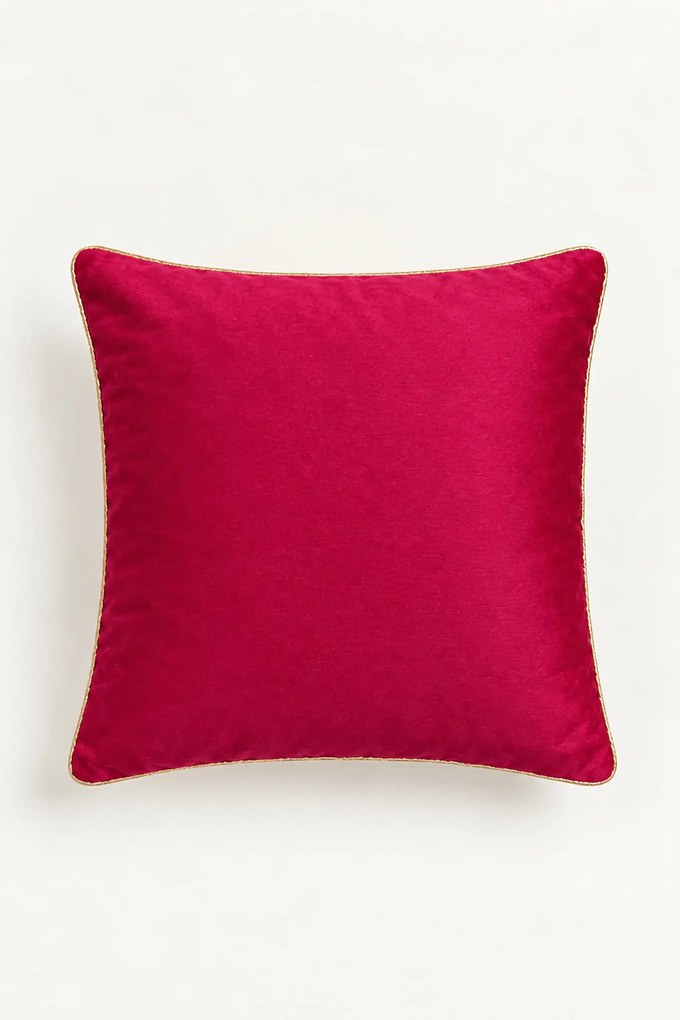 Obliečka na vankúš BLINK BOW bordová 45x45 cm
