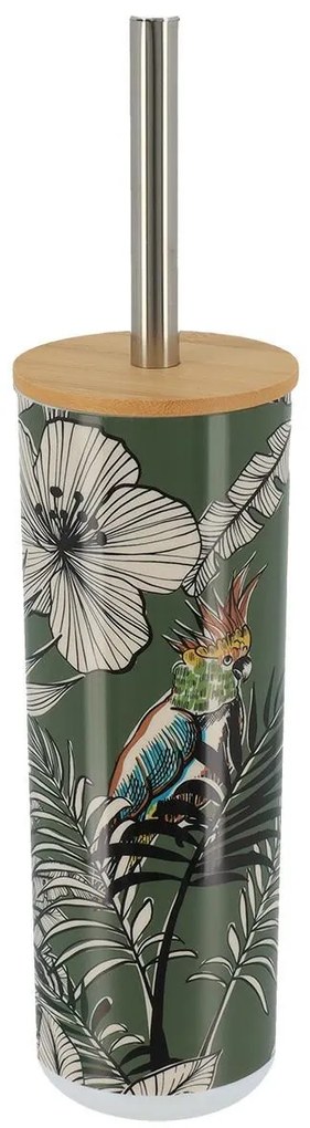 TENDANCE WC kefa Jungle Fever, kombinácia farieb/s drevenými a chrómovými prvkami