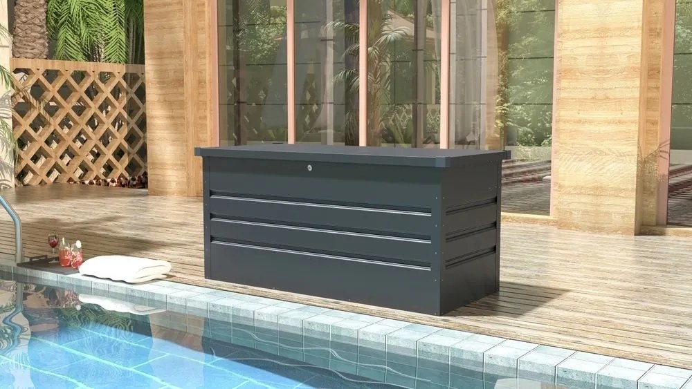 Úložný box MAX A 295 L, tmavosivý