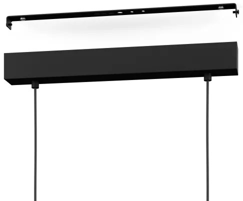 Eglo 901714-LED Stmievateľný luster BOYAL 2xLED/12,5W/230V+LED/15,5W béžová/čierna