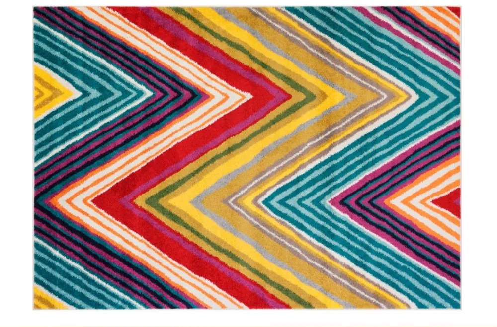 Dizajnový koberec s geometrickým vzorom Salsa Šírka: 80 cm | Dĺžka: 150 cm
