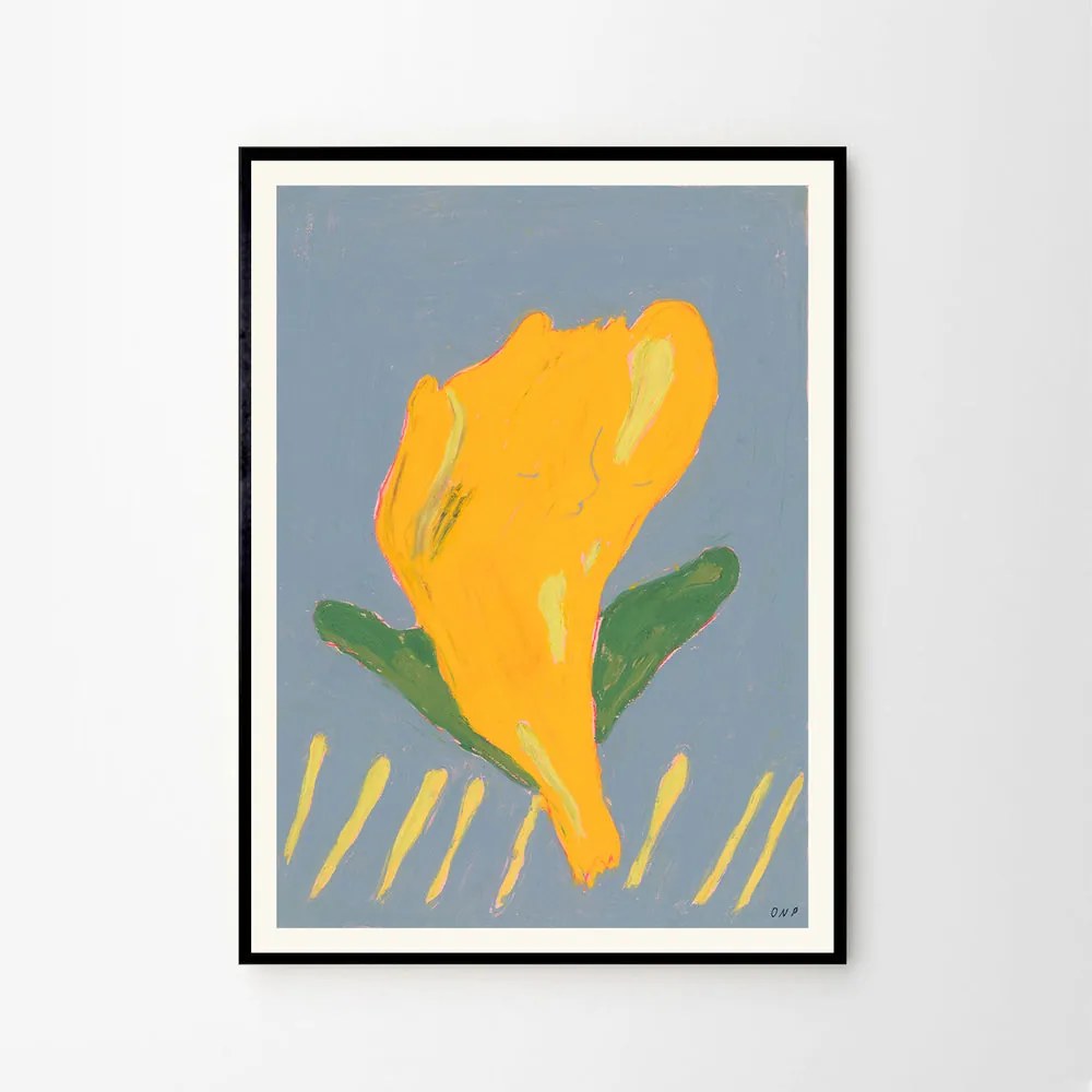Moikka Plagát Lille gule by Ojuna Njama Petersen 21x29,7 (A4)