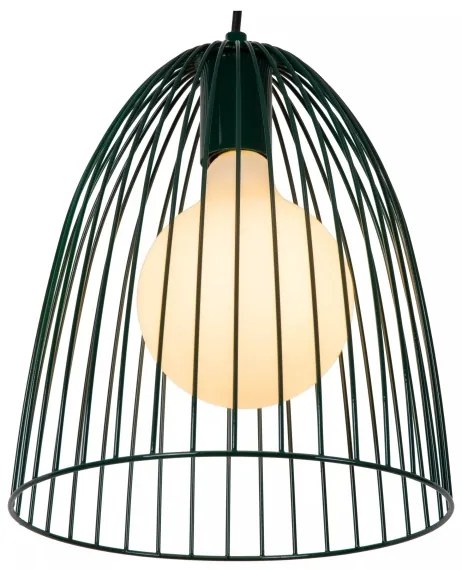 Lucide 74417/01/33 - Luster na lanku MACARONS 1xE27/40W/230V pr. 24,5 cm zelená