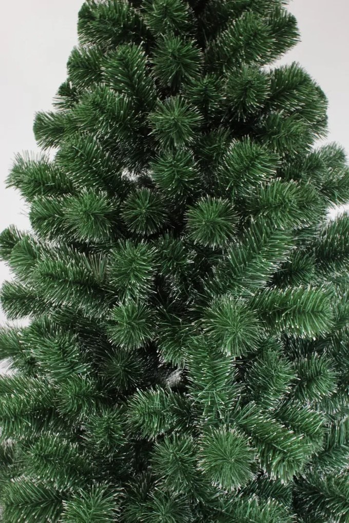 JAKS VIANOČNÝ STROMČEK JEDĽA LUX - ZELENO - BIELA 220CM