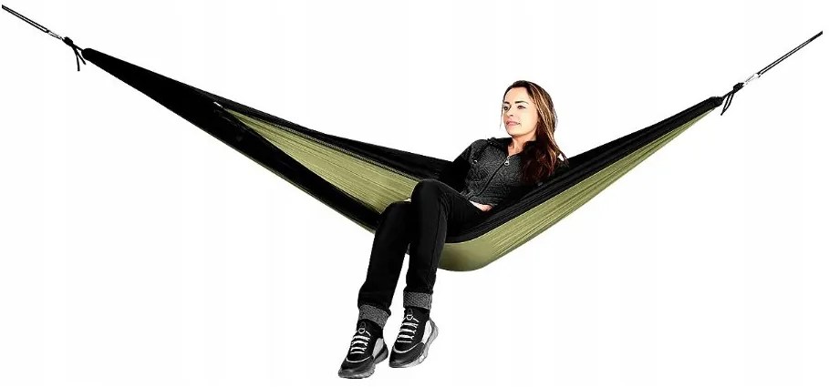Bestent Hojdacia sieť pre 2 osoby s moskytiérou 270x140cm zelená
