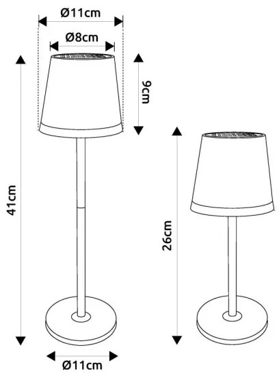 Globo 36637SM - LED Solárne svietidlo LED/0,6W/3V 3000K IP44 matný chróm