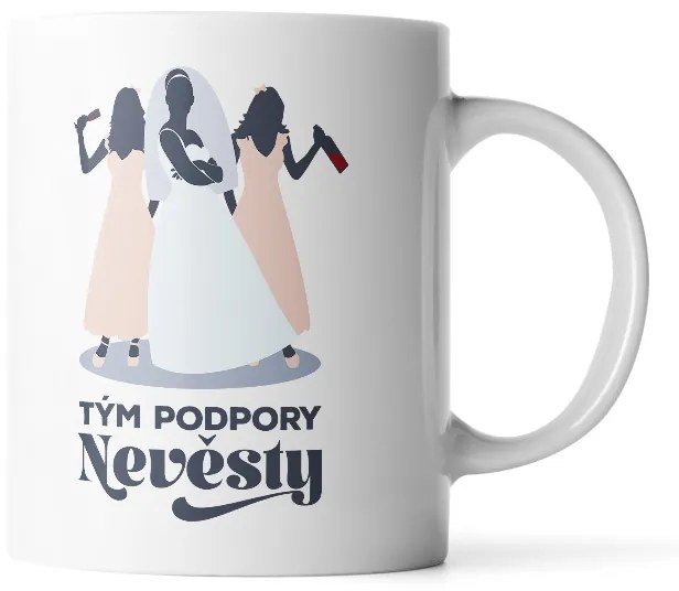 Sablio Hrnek Tým podpory nevěsty - 890 ml - XXL