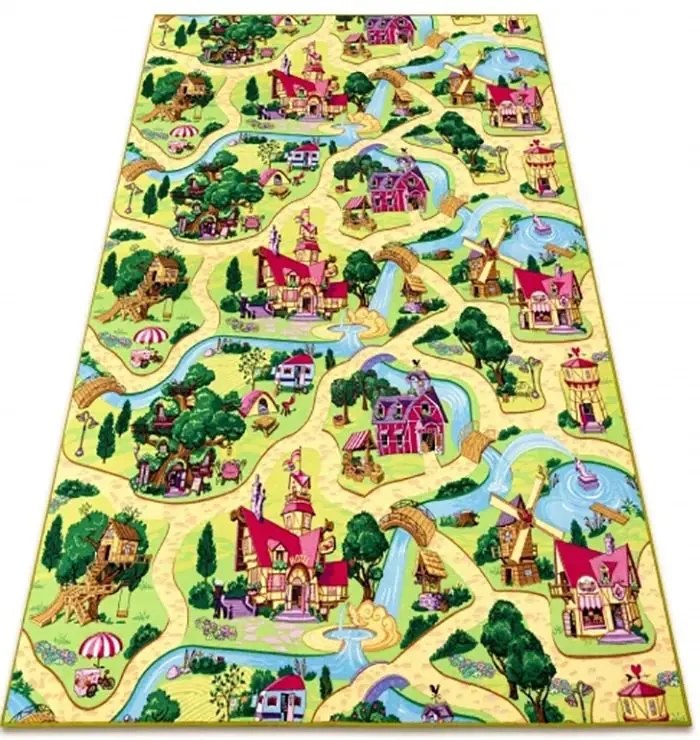 Detský koberec CANDY Mesto Veľkosť: 150x300cm