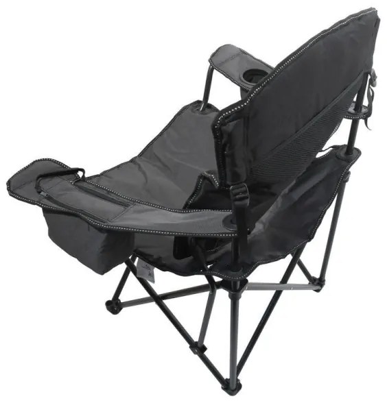 Skladacia kempingová stolička šedá