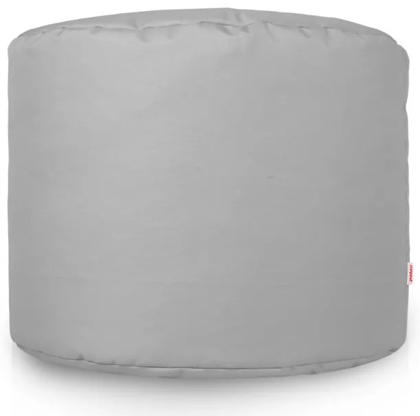 Taburetka Cilindro strieborná OUTDOOR