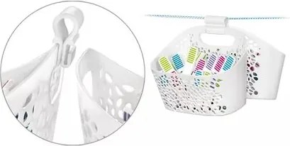 Tescoma Štipce na bielizeň v košíku CLEAN KIT, 20 ,