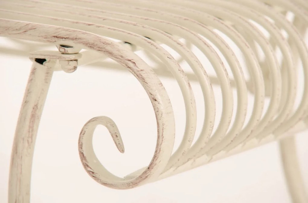 Záhradná lavička GS11177499 - Krémová antik