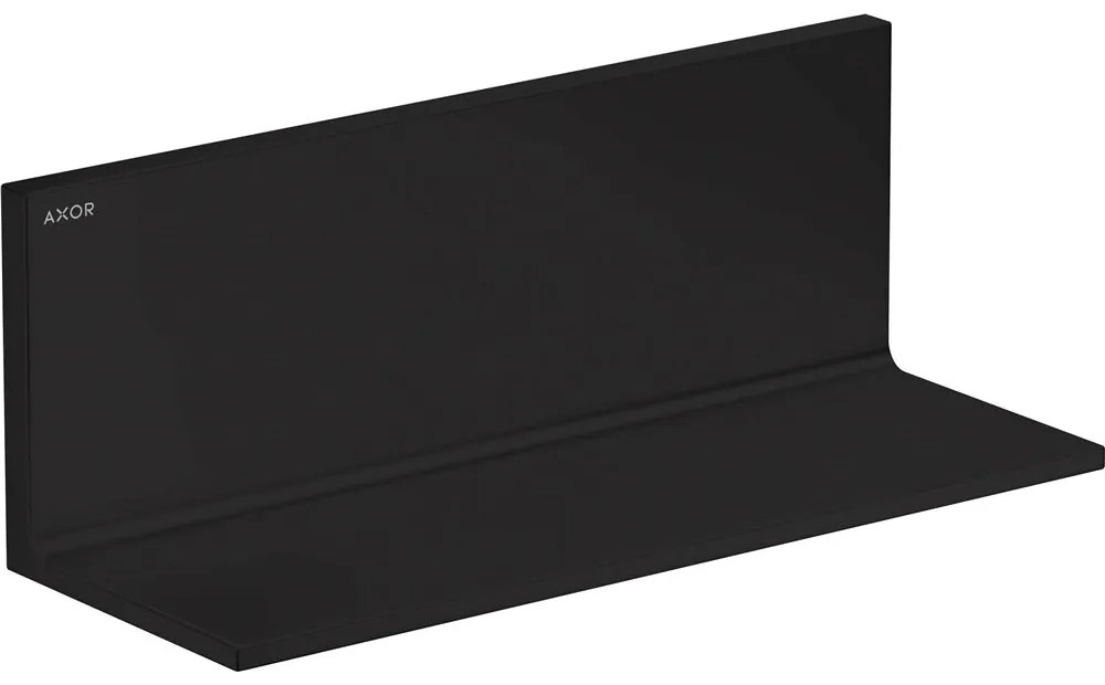 AXOR Universal Rectangular polička do sprchy, inštalácia na stenu, 300 x 110 x 110 mm, matná čierna, 42644670