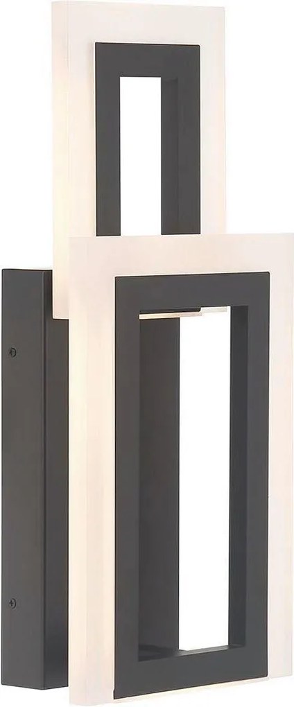 XXXLutz NÁSTENNÉ LED SVIETIDLO, 40,6/17,6/10,2 cm Elstead Lighting - Online Only bytové doplnky - 009093018902
