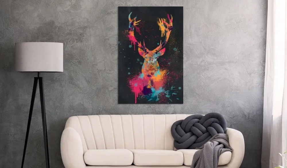 Obraz - Veľkolepý jeleň 80x120