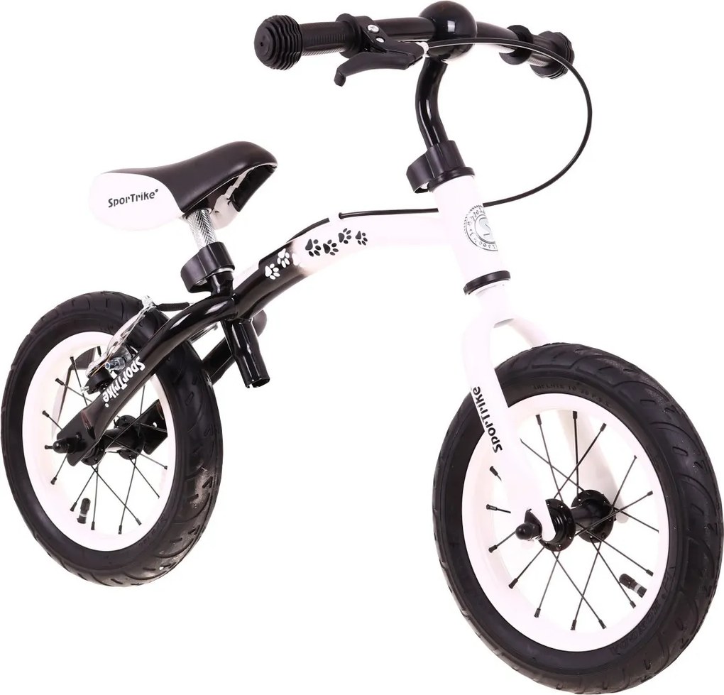 Ramiz Detský krosový bicykel Boomerang SporTrike Biela Učíme sa jazdiť + variabilné usporiadanie rámu