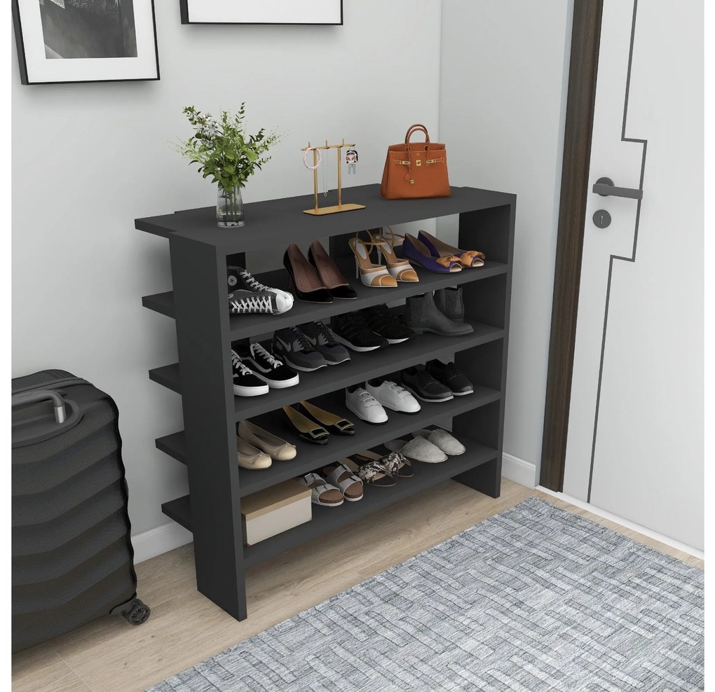 Botník Dasali (antracit). Akcia -17%. Vlastná spoľahlivá doprava až k Vám domov. 1094553