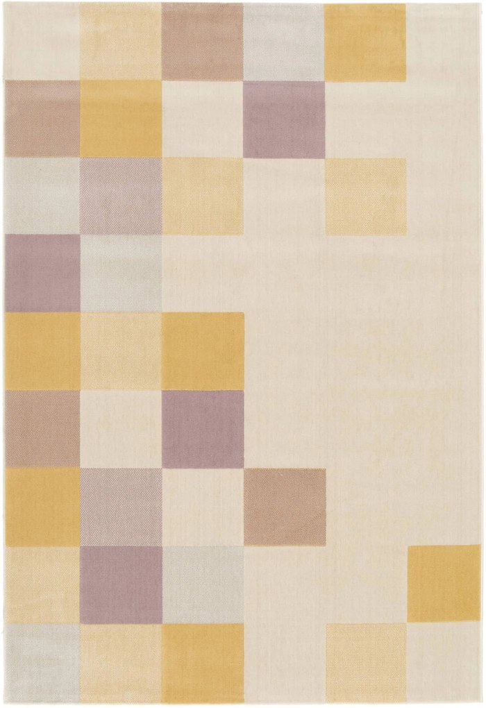 Balta, TRHÁK: Kusový koberec Canvas 18702-265, 160x230, viacfarebná, obývacia izba