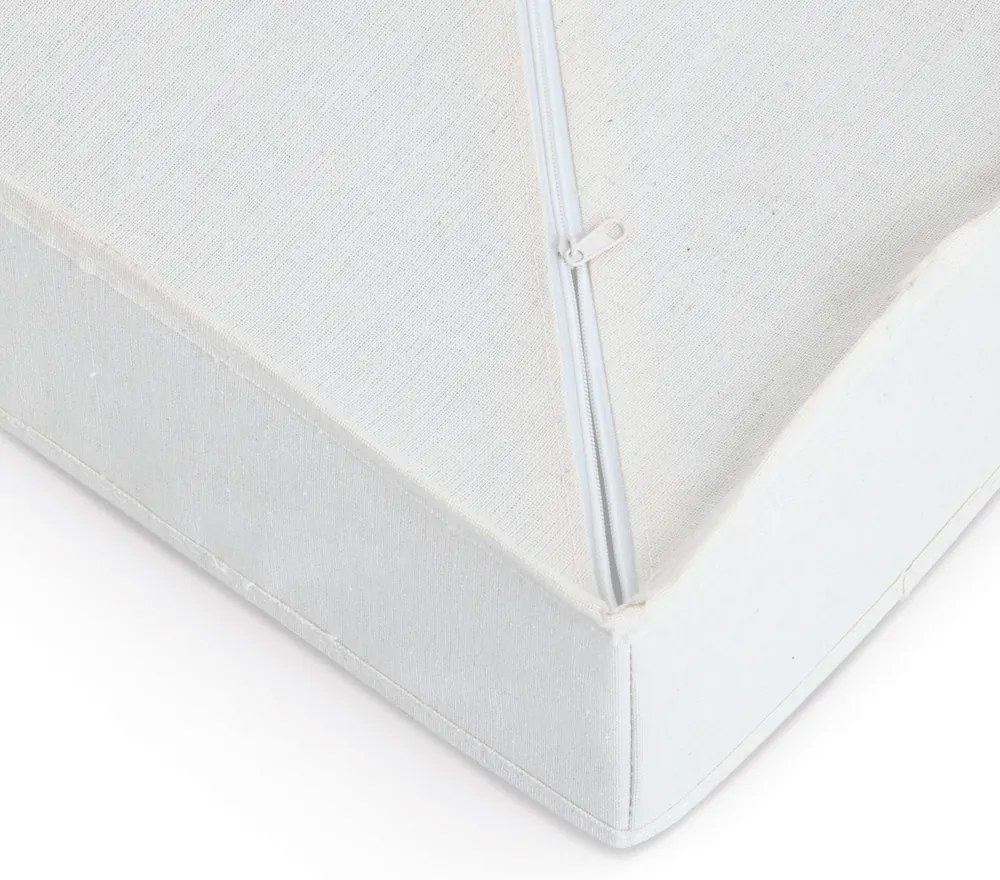 Zeller Present Organizér na spodní prádlo, WHITY, čtverec s 6 přepážkami, 30x30x11