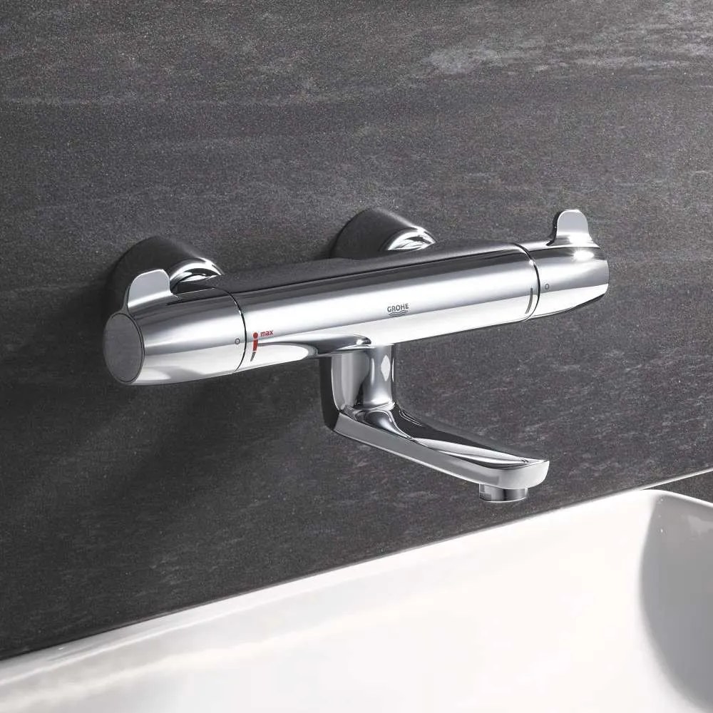 GROHE Grohtherm Special otočný umývadlový výtok, dĺžka 115 mm, chróm, 13378000