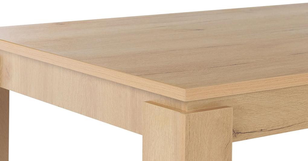 Jedálenský stôl 180 x 90 cm svetlé drevo VITON Beliani