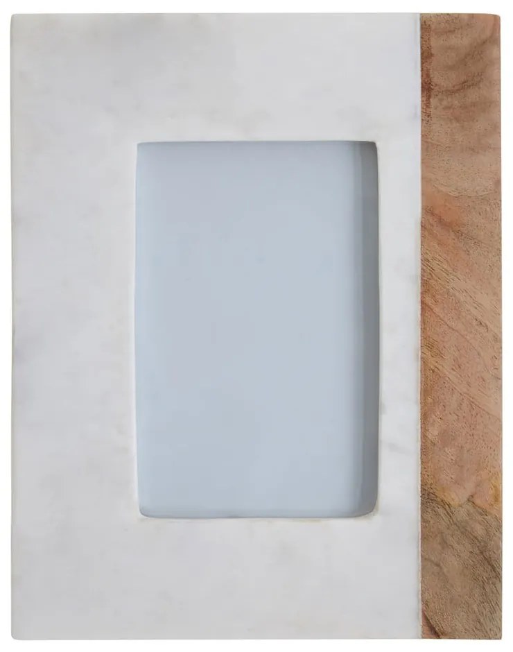 Kamenný rámček v bielo-prírodnej farbe 18x23 cm Sena – Premier Housewares