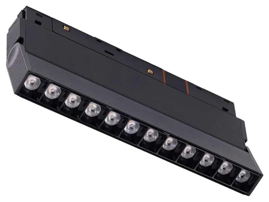 Alfa Kira Track Magnetic 2Line 12W CCT stmievateľné čierna