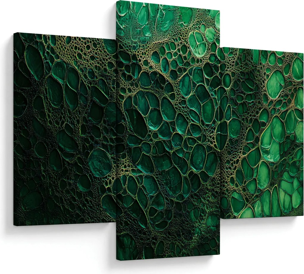 Obraz - Zelený mikroskopický záber (90x60 cm)