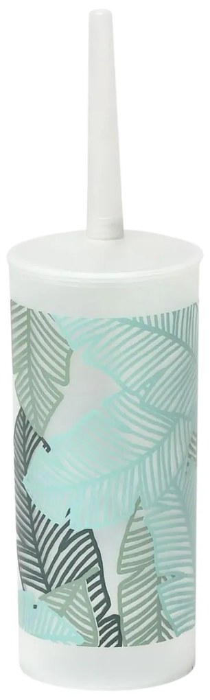 Toaletná kefa so stojanom CHANTILLY 35 cm biela