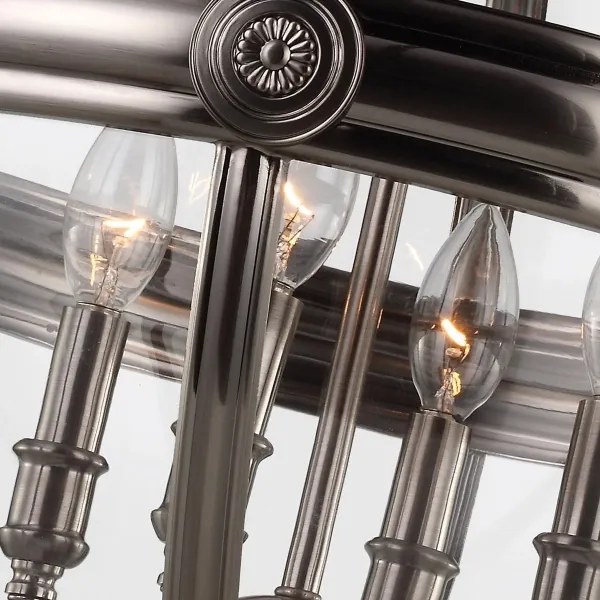 Feiss FE-ADAMS-4P-ANL - Luster na reťazi ADAMS 4xE14/60W/230V bronzová