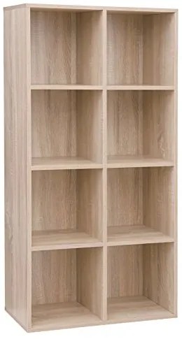 Drevená knižnica VASAGLE LBC024NL