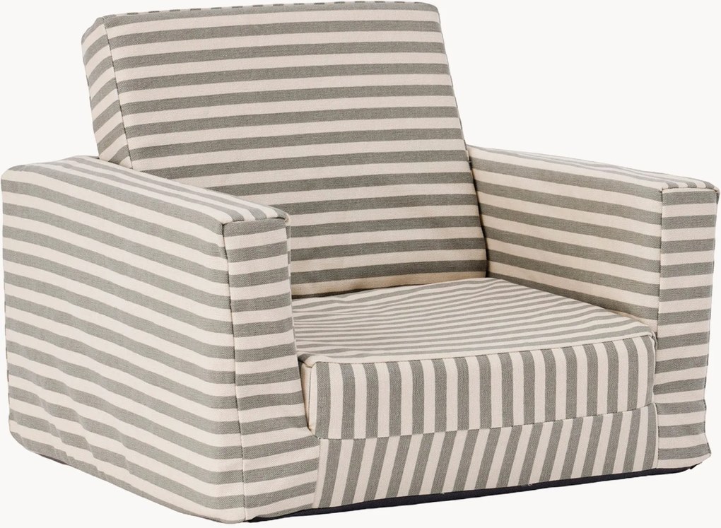 Skladacie detské kreslo Striped