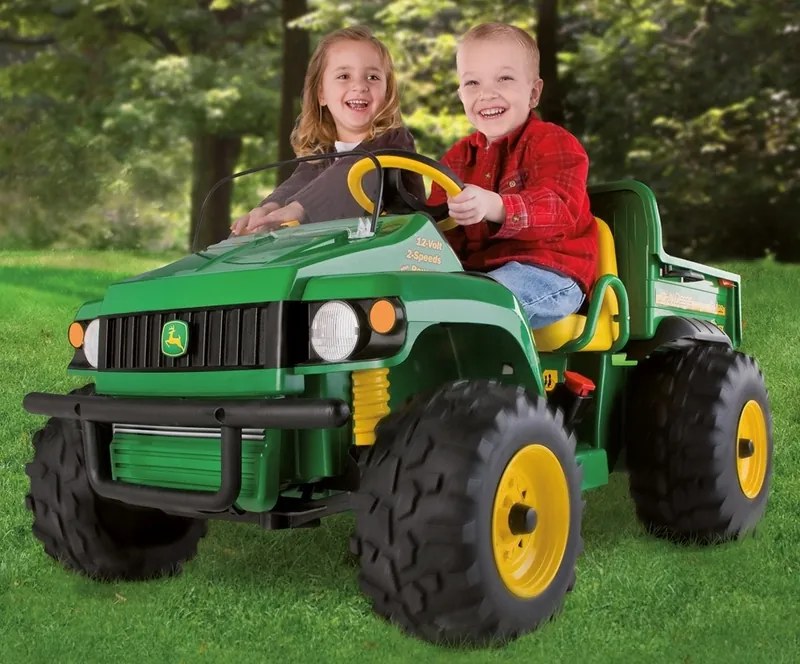 Peg Perego Elektrický traktor  JOHN DEERE GATOR HPX MOTOR - 2 x 175 W BATÉRIA - 12V12AH - 2024