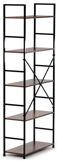 BONTEC Regál, mdf, hnedá, GD-225 OAK Farba: Prírodné
