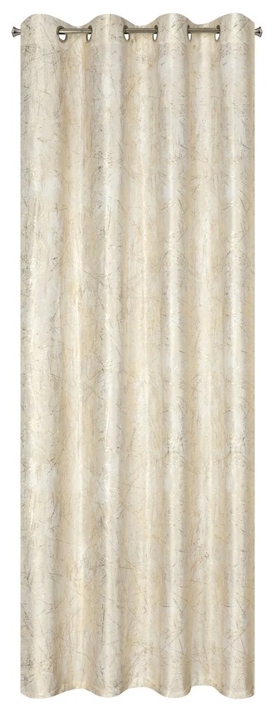 ZATEMŇOVACÍ ZÁVES NA KRÚŽKOCH MALIA 140X250 CM VZOROVANÁ